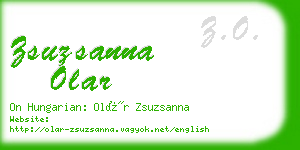 zsuzsanna olar business card